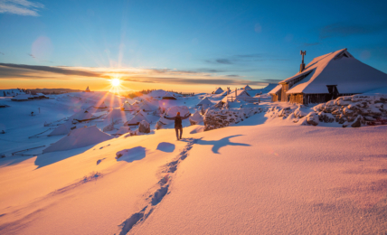 Winter in Slowenien