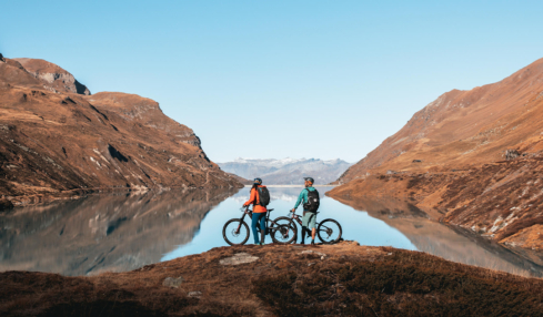 Bike-Tour mit Aussischt im Val d’Anniviers