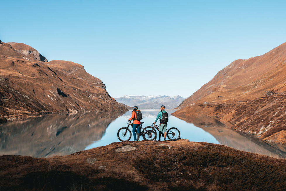 Bike-Tour mit Aussischt im Val d’Anniviers