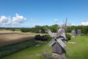 Auf Saaremaa (Estland) gibt es rund 800 Windmühlen.